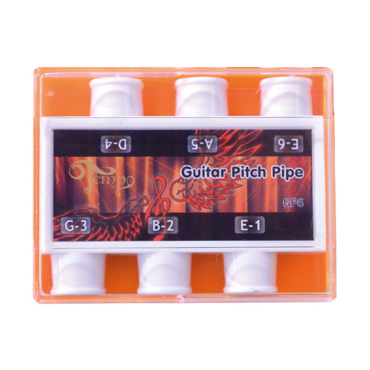 Afinador De Plástico Seis Tonos Para Guitarra CP-6