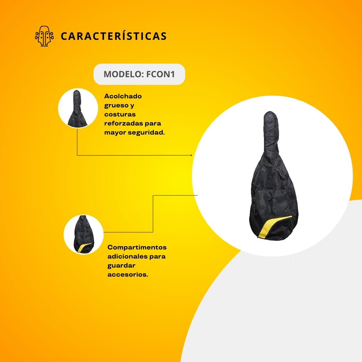 Funda para Contrabajo FCON1