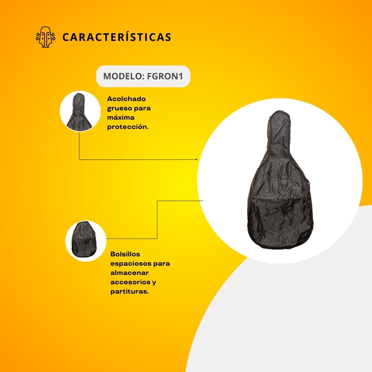 Funda Para Guitarrón FGRON1