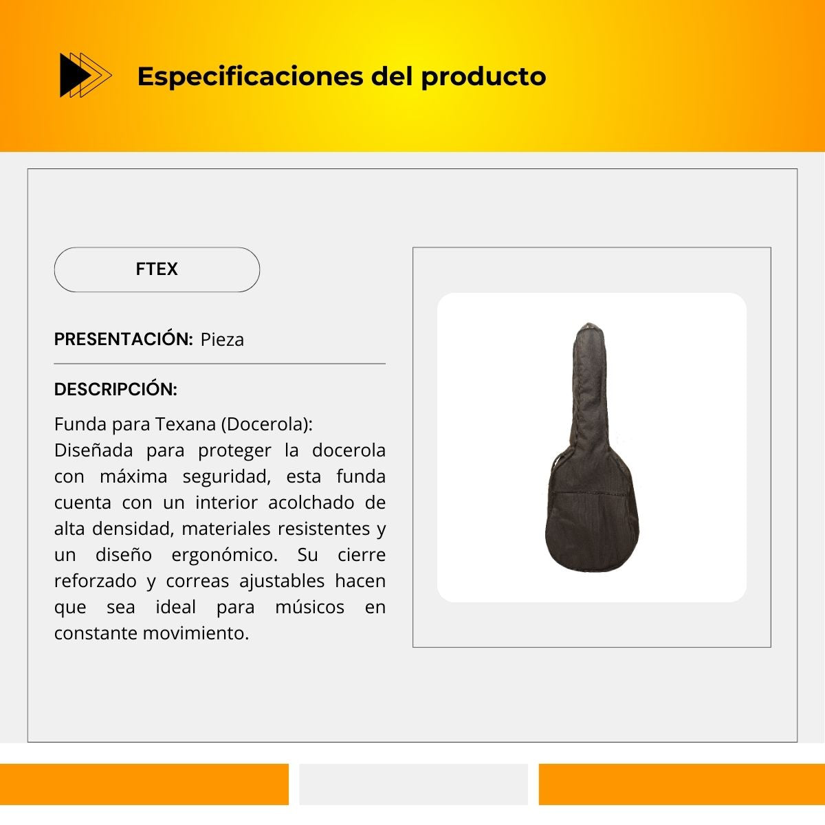 Funda Para Texana Docerola FTEX