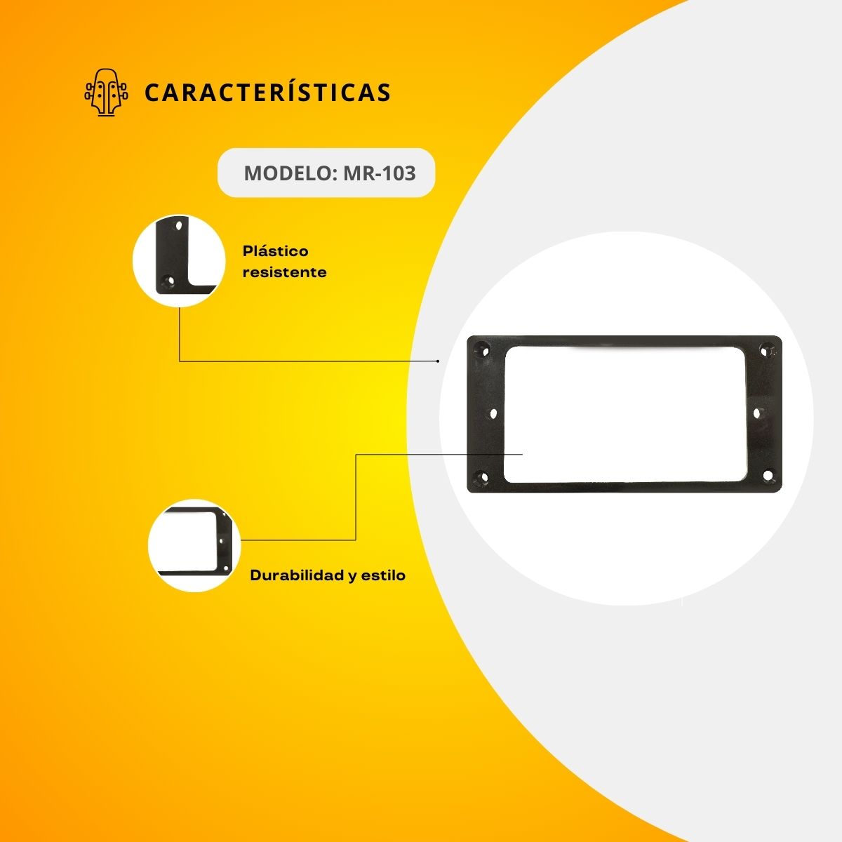 Marco para Pastilla Humbucker MR-103