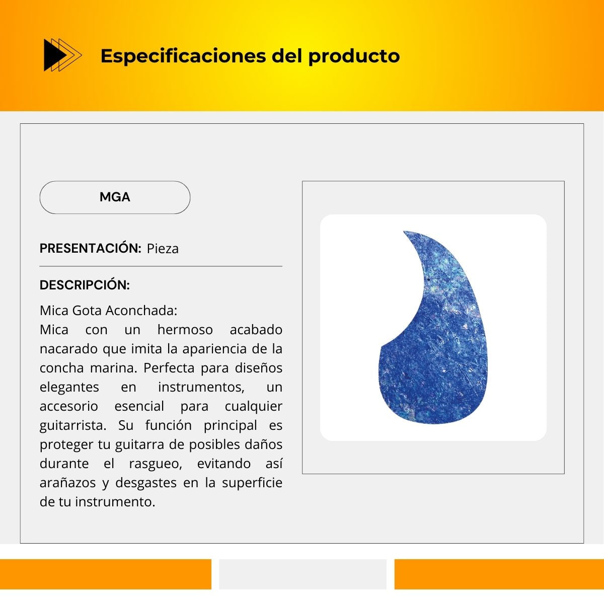 Mica Gota Aconchada MGA