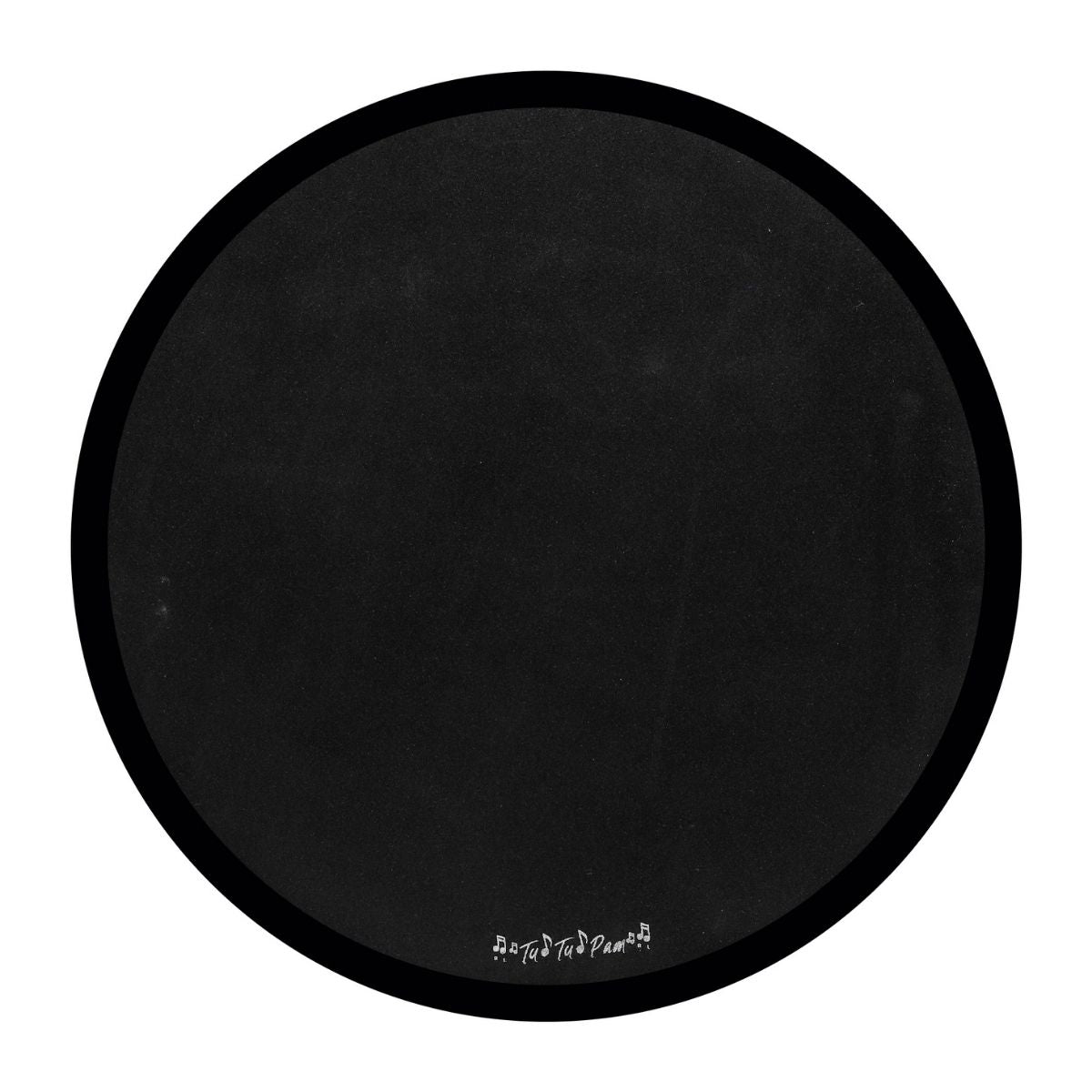 Practicador De Batería De Mesa De 15" Color Negro PBRN15