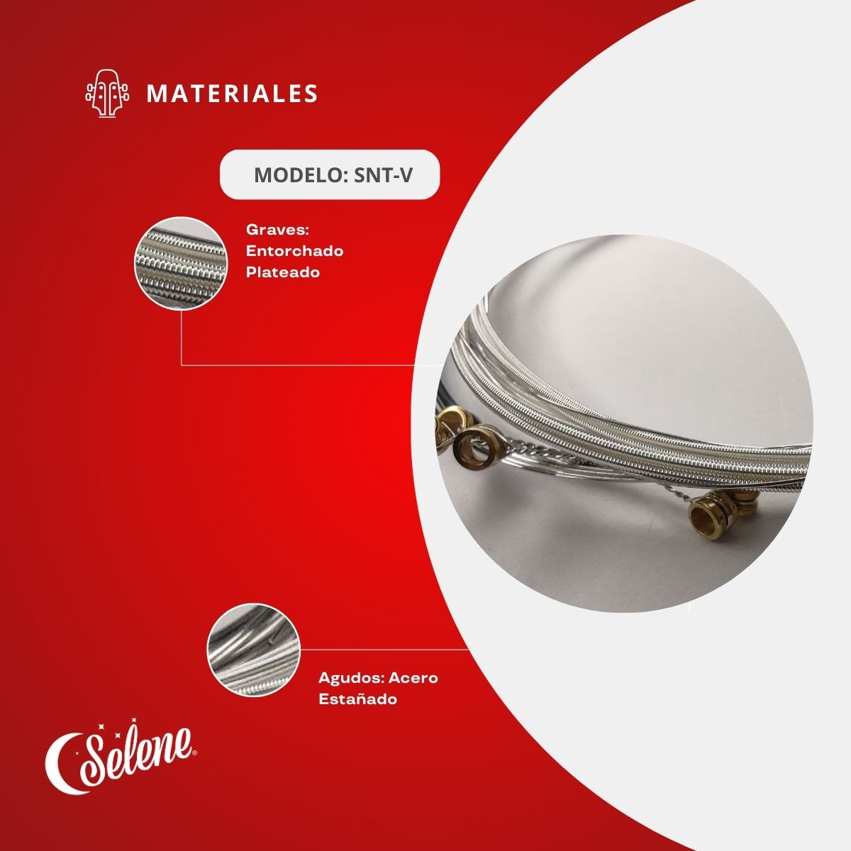 Cuerdas Para Violín Supernova SNT-V Entorchado Plateado