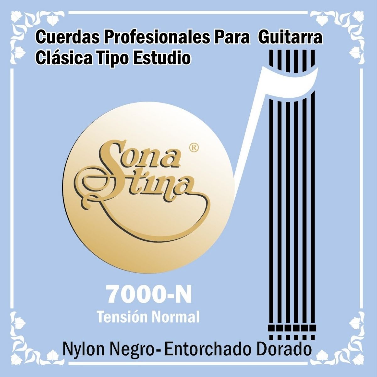 Premier Bronce 80/20 7000-N Tensión Normal Cuerdas Para Guitarra Clásica