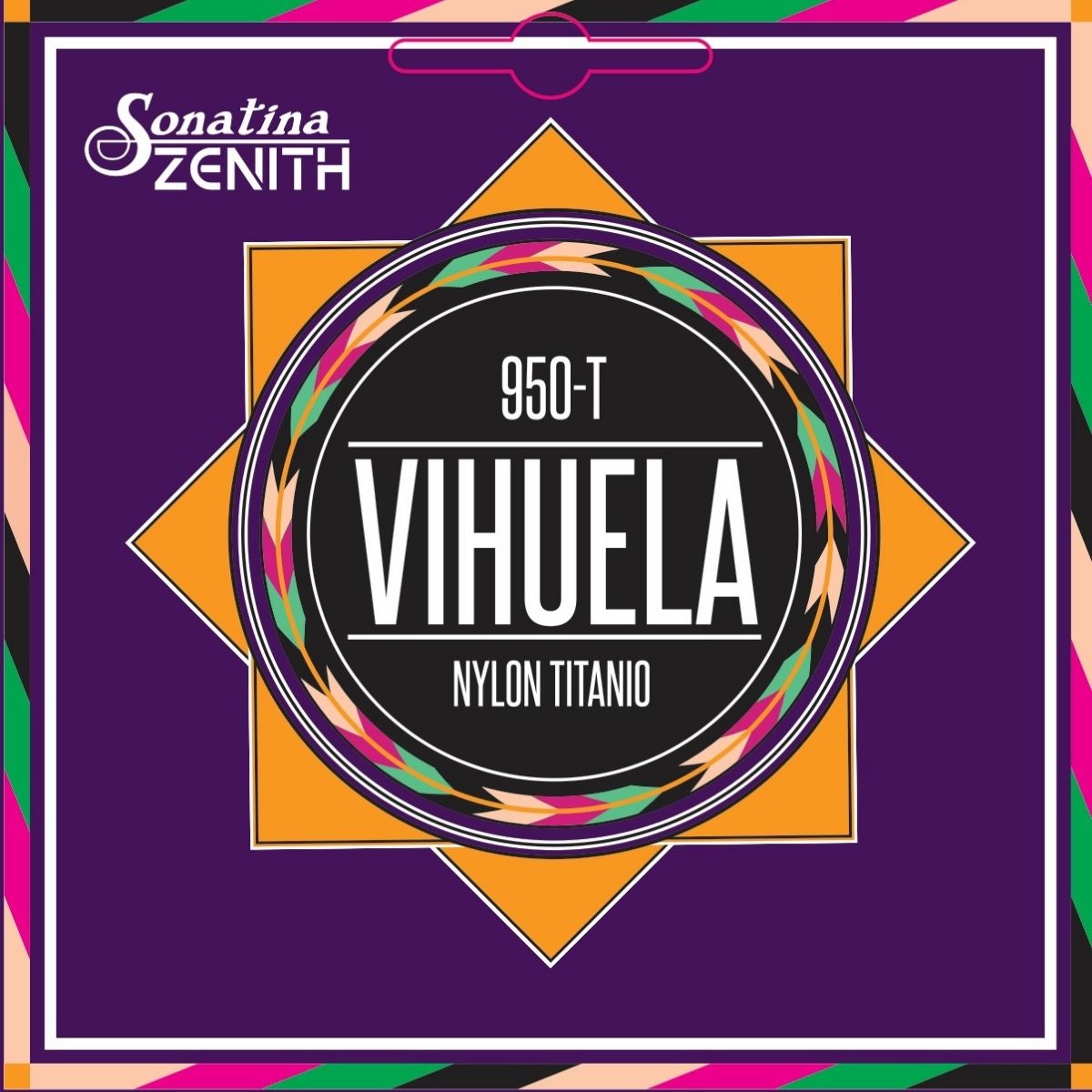 Cuerdas Para Vihuela Sonatina Zenith 950-T Nylon Titanio