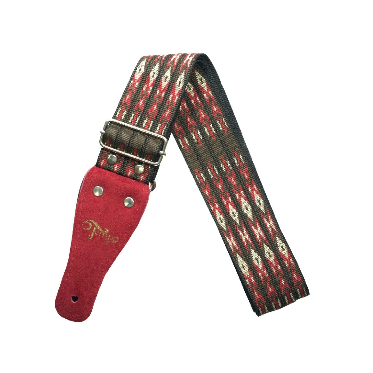 Strap Tempo Bordado Gurú Terra Rojo STN-254