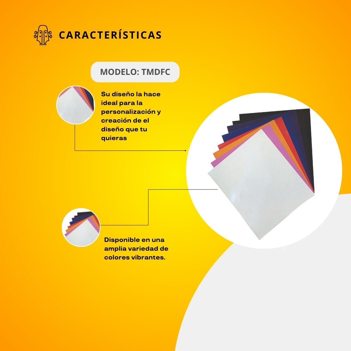 Tramo De Mica Diferentes Colores TMDFC