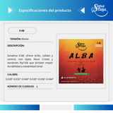 Elements Alba E-68 Tensión Media Cuerdas para Guitarra Profesional Flamenco