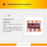 Afinador De Plástico Seis Tonos Para Guitarra CP-6