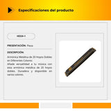 Armónica Metálica de 24 Hoyos Dobles HD24-1
