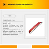 Armónica Profesional con Placas Metálicas Cromadas de 24 Hoyos SH1015