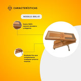 Banquillo De Madera Para Pie BML-01