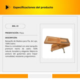 Banquillo De Madera Para Pie BML-01