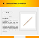 Baqueta de Maple para Batería Punta de Madera 5B BM-5B