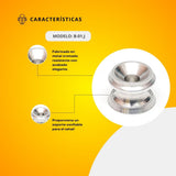 Botón de Aluminio Para Tahalí B-01.J