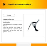 Capo De Tijera Para Guitarra Clásica JY-D031