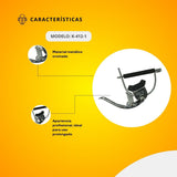 Capo Automático Metálico Cromado Para Guitarra Clásica K-412-1