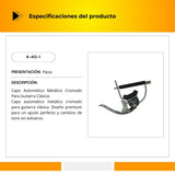 Capo Automático Metálico Cromado Para Guitarra Clásica K-412-1