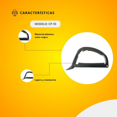 Capo De Plástico Para Guitarra Clásica/Eléctrica CP-10