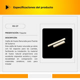 Cejilla De Hueso Ranurado Para Puente de Guitarra HG-2.P