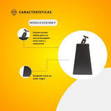 Cencerro Cromado Negro 9 1/2 DCB-95B-P