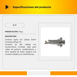 Conector Jack D-17