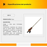 Espiga o Pata Para Contrabajo Ranurada CEP-R