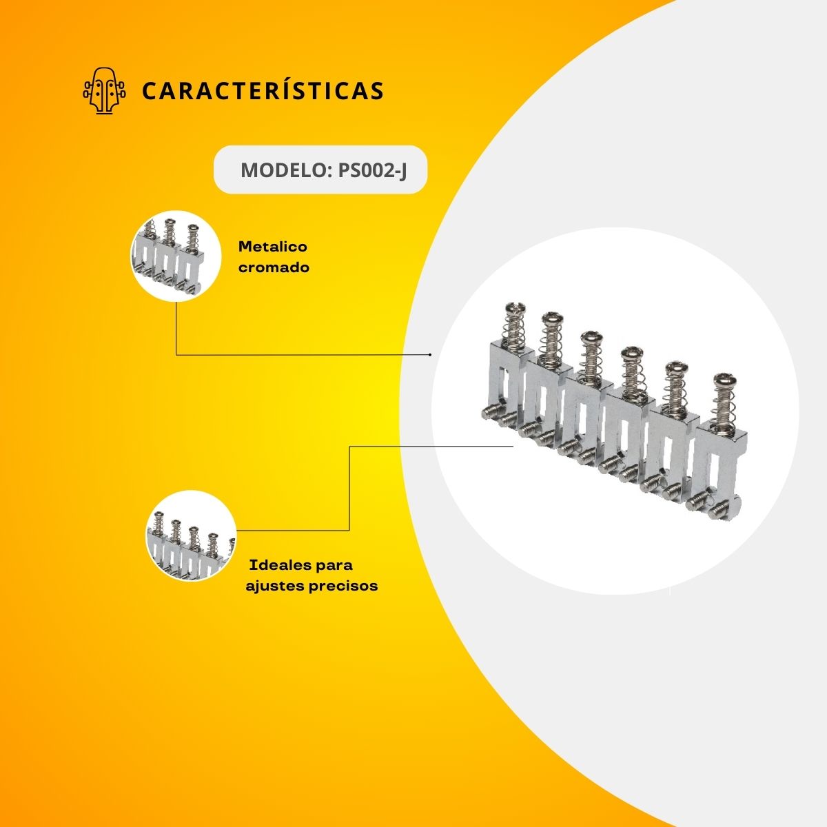 Elevadores de Puente para Cuerda PS002-J