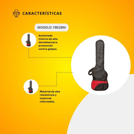 Funda para Bajo Eléctrico FBE2BM