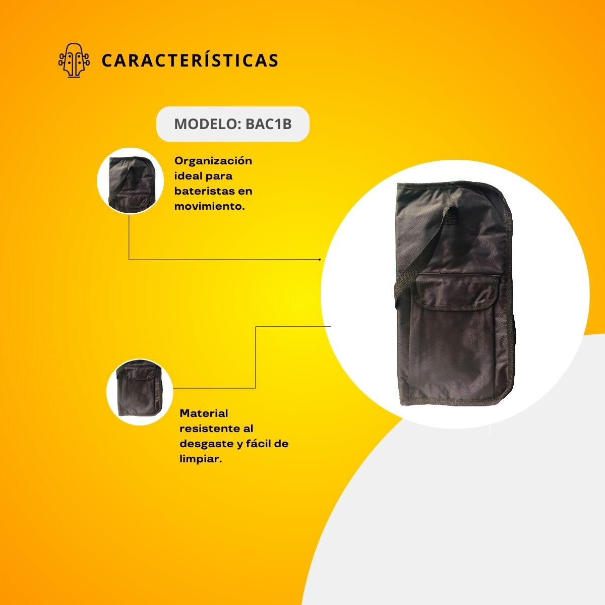 Funda para Baquetero BAC1B
