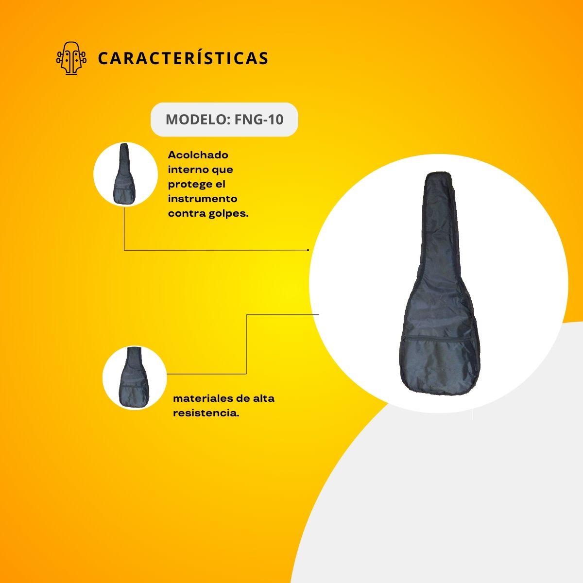 Funda para Guitarra Clásica FNG-10