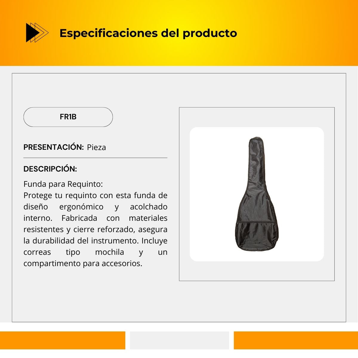 Funda Para Requinto FR1B
