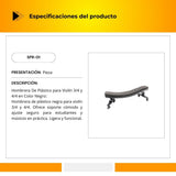 Hombrera De Plástico Para Violín 3/4 y 4/4 SPR-01