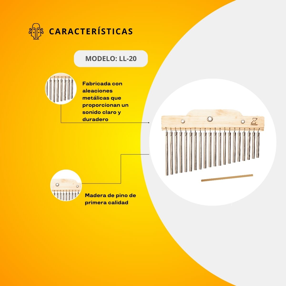 Campana China de 20 tonos LL-20