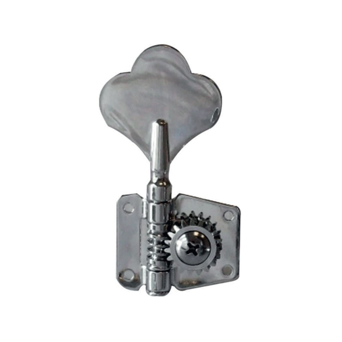 Maquinaria Cromada Para Bajo Eléctrico 2+2 Pastilla De Paloma M-JBL2000