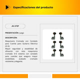 Maquinaria Cromada 3+3 Con Candado De Cuerda Para Guitarra Eléctrica JN-07SP