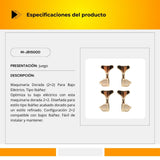 Maquinaria Dorada Para Bajo Eléctrico 2+2 Tipo Ibáñez M-JB1500D