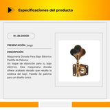 Maquinaria Dorada Para Bajo Eléctrico Pastilla De Paloma M-JBL2000D