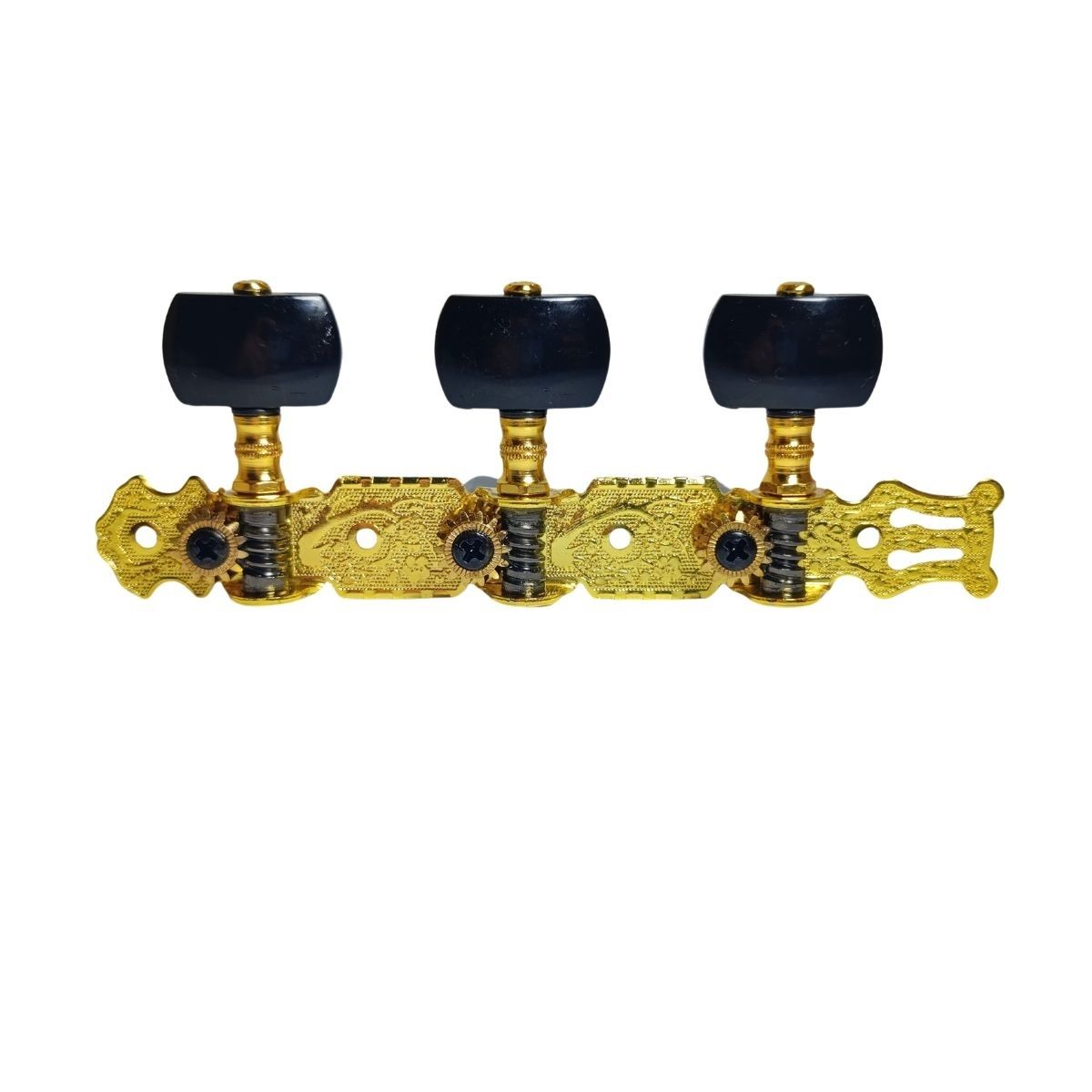 Maquinaria Dorada Para Guitarra Clásica Con Lira AO-020B3P