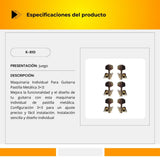 Maquinaria Individual Para Guitarra Acústica 3+3 K-810