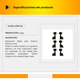 Maquinaria 3+3 Para Guitarra Eléctrica M-SKG-371DK-BV