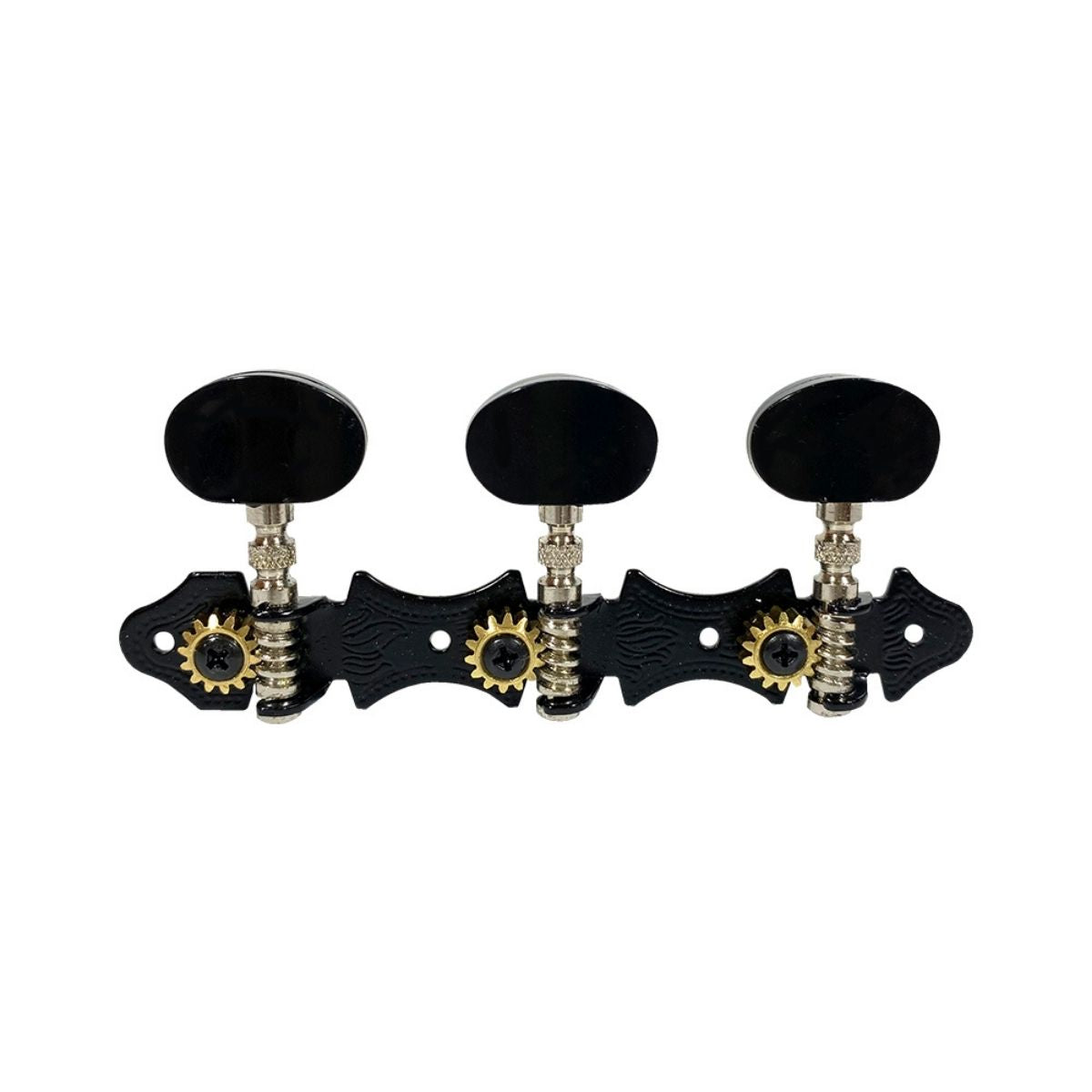Maquinaria Negra Para Guitarra Clásica M204-NH