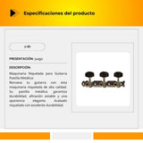 Maquinaria Niquelada Para Guitarra Clásica J-61
