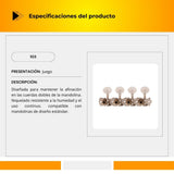 Maquinaria Niquelada Para Mandolina 103