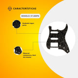 Mica Negro Perla Para Guitarra Eléctrica ST-200PN