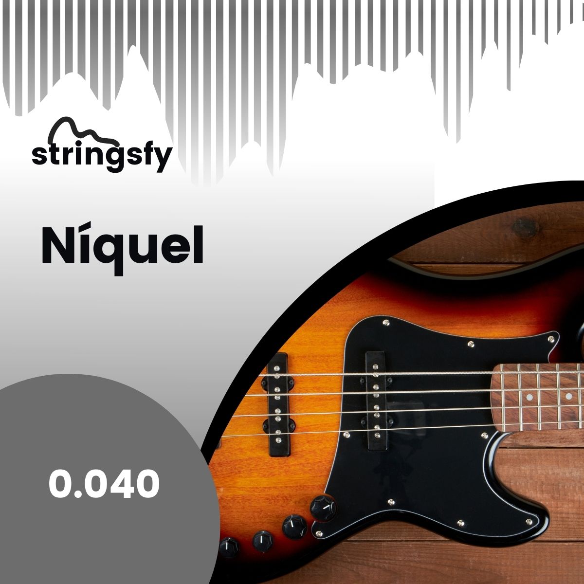 Níquel 0.040 Para Bajo Eléctrico