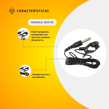 Pastilla Cherub Para Guitarra WCP-55