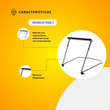 Porta Armónica Metálico HME-1