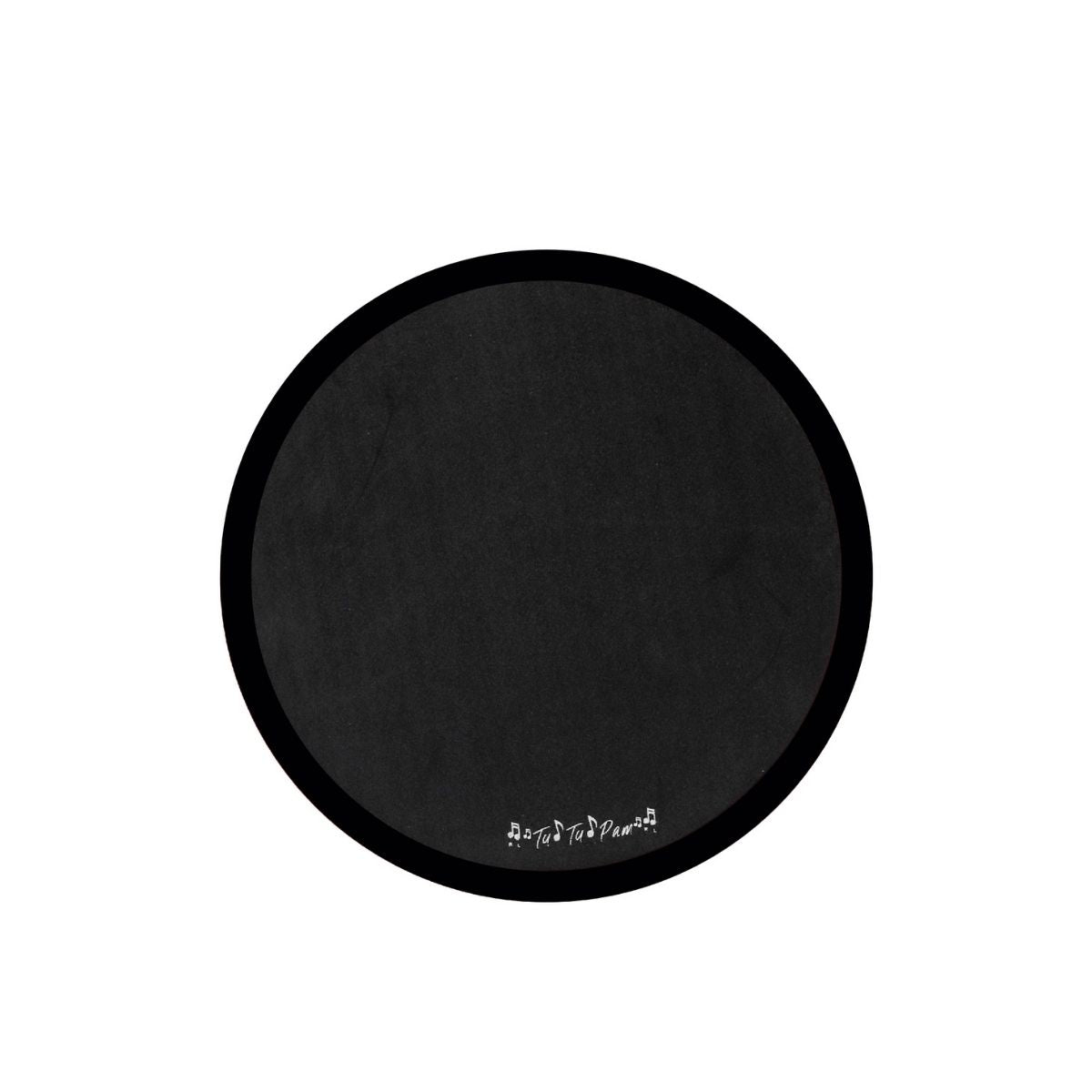 Practicador De Batería De Mesa Tamaño Grande De 10" Color Negro PBRN10